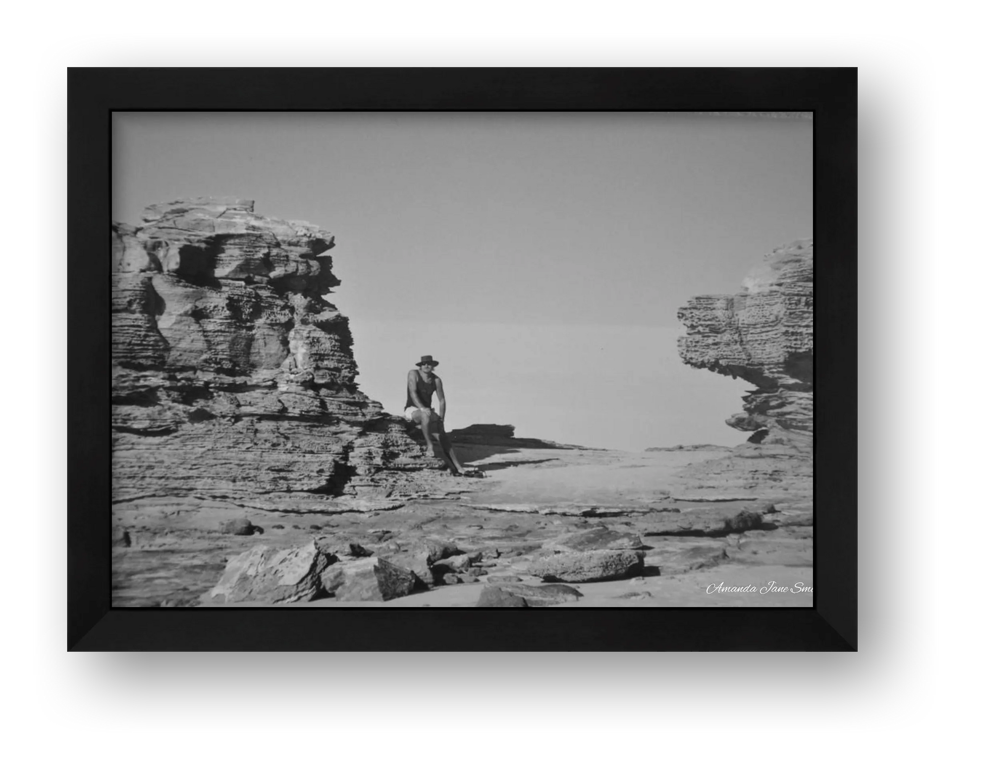 RETRO AUZI OUTBACKER — framed